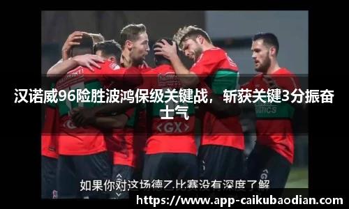 汉诺威96险胜波鸿保级关键战，斩获关键3分振奋士气